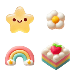 gummi colorful emoji