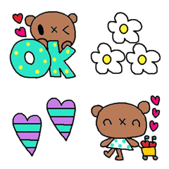 (Various emoji 753adult cute simple fix