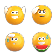 その４！ぷっくり！チャット絵文字