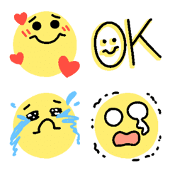 Simple Face Emojis - Animated -