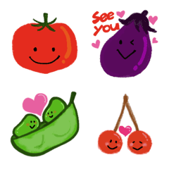 vegetables emoji tomato-san