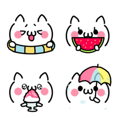 Kawaii Kaomoji Emoji cat 5