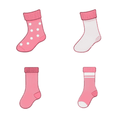 I like funny socks(pink color)