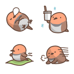 Robin everyday emoji