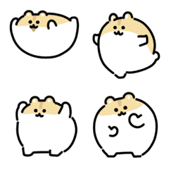 Dancing hamster emoji