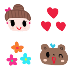 (Various emoji 765adult cute simple)fix