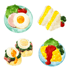 อิโมจิไลน์ Delicious Egg Dishes