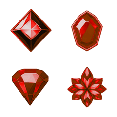 Shining gems collection(red)