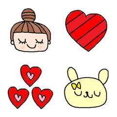 (Various emoji 652adult cute simple)fix