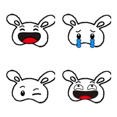 Animated "drooping rabbit" Emoji