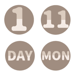 Date Stickers 12