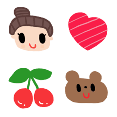 (Various emoji 679adult cute simple)fix