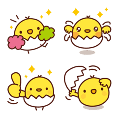 Chick Piyotan Emoji _ Simple1