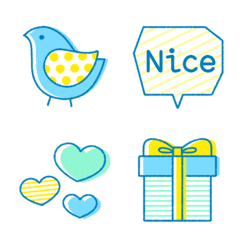 Fluffy cute emoji 26