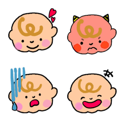 Kawaii Potato-baby emoji