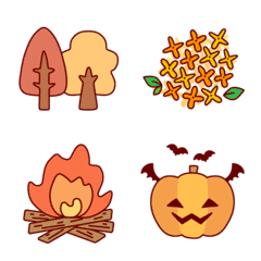 อิโมจิไลน์ Cute ! Emojis that can be used in autumn