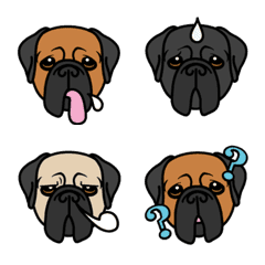 Various Mastiff Emoji