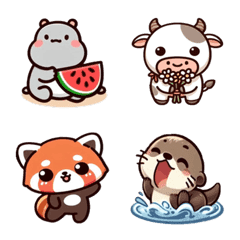 อิโมจิไลน์ Very cute animal emojis -3