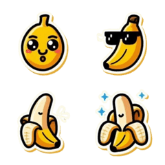 อิโมจิไลน์ banana's emotion