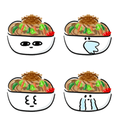 simple Fried udon daily conversation