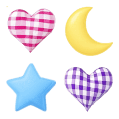 Lovely pastel heart emoji