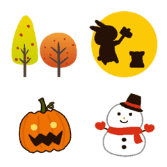 Autumn to Winter emoji.