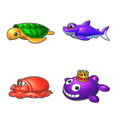 SEA STORY fishes emoji