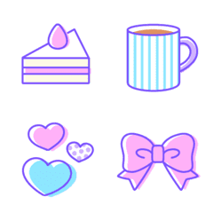 Fashionable and simple emoji 32