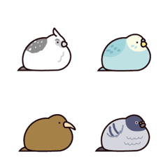 อิโมจิไลน์ lazy birds