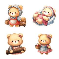 little bear in a children's story v.1