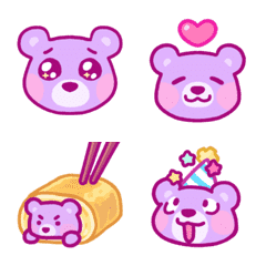 Purple Little Bear