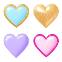 French Purple Heart Emoji