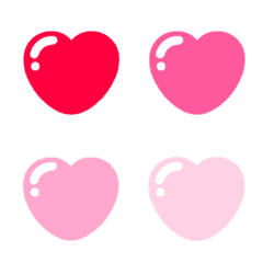 poyon anime heart round