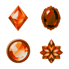 Shining gems collection(Orange)