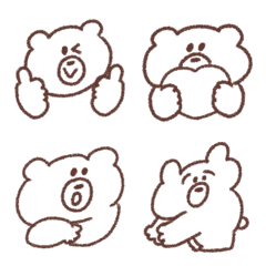 [Emoji] Very Doodle Bear