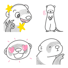 อิโมจิไลน์ Ferret 40 facial expressions