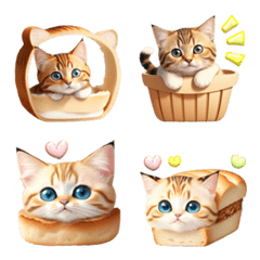 [Moving] Anime cat  I like bread