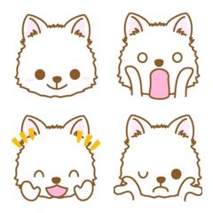 dogEmoji(japanesespitz)-toYvu-