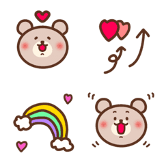 rough enjoy bear everyday emoji