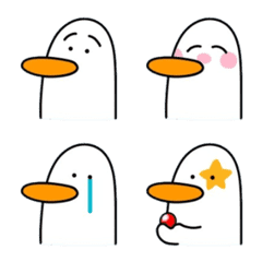 อิโมจิไลน์ Aigu Duck Emoji