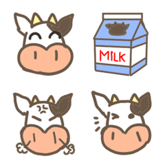 Cow's free daily life