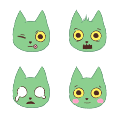 Cactus Cat Emoji-ver.1