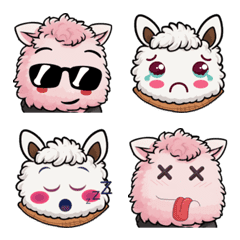 Baby Alpaca Life amuse (Emoji Part3)