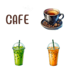 Cafe :menu, tea, coffee