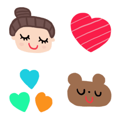 (Various emoji 682adult cute simple)fix