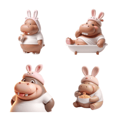 Annoying Rabbit Hippo v.2