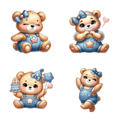 Butterbear : Nong Noey [ Chubby ]  emoji