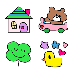 (Various emoji 783adult cute simple)