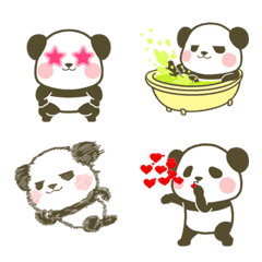 Panda Gemuk yang Bergerak : Emoji 3