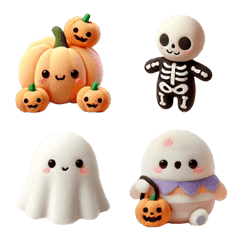 ハロウィン 3Ｄ絵文字